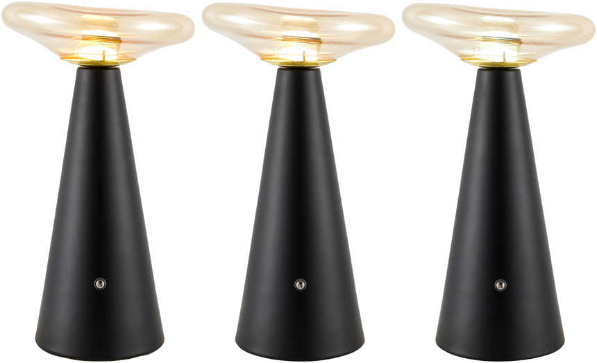 Longjumeau Black Table Lamp