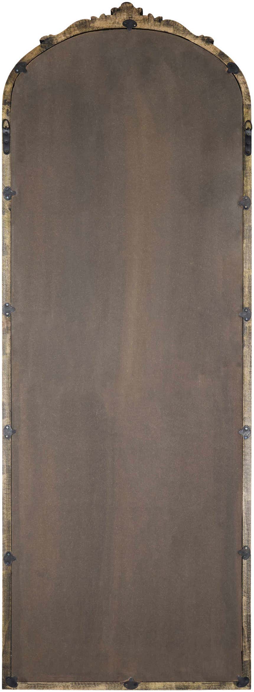 Leutesdorf Dark Red Full Length Mirror