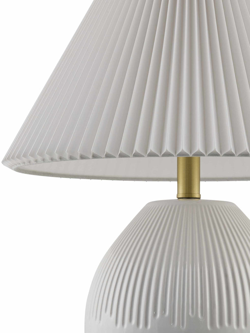 Lechbruck Metallic - Nickel Table Lamp