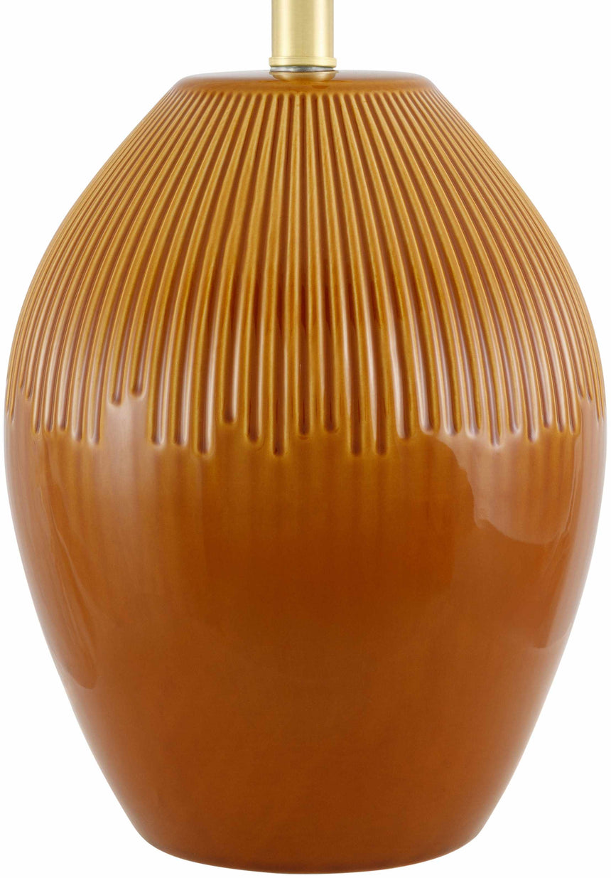 Lechbruck Dark Red Table Lamp