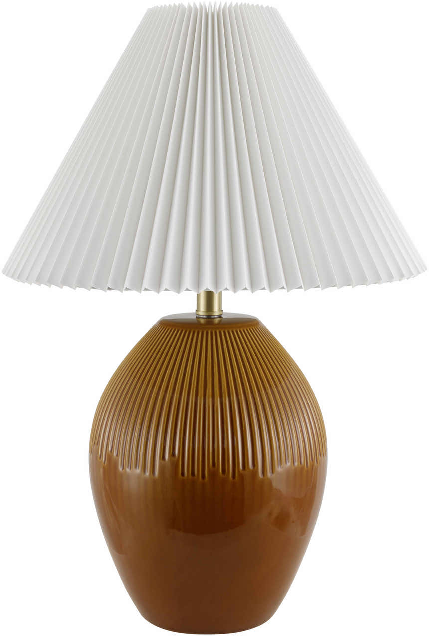 Lechbruck Dark Red Table Lamp