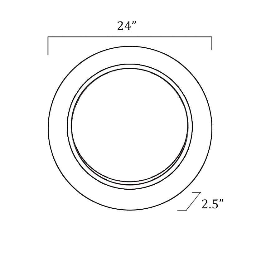 Manukan Contemporary Mirror