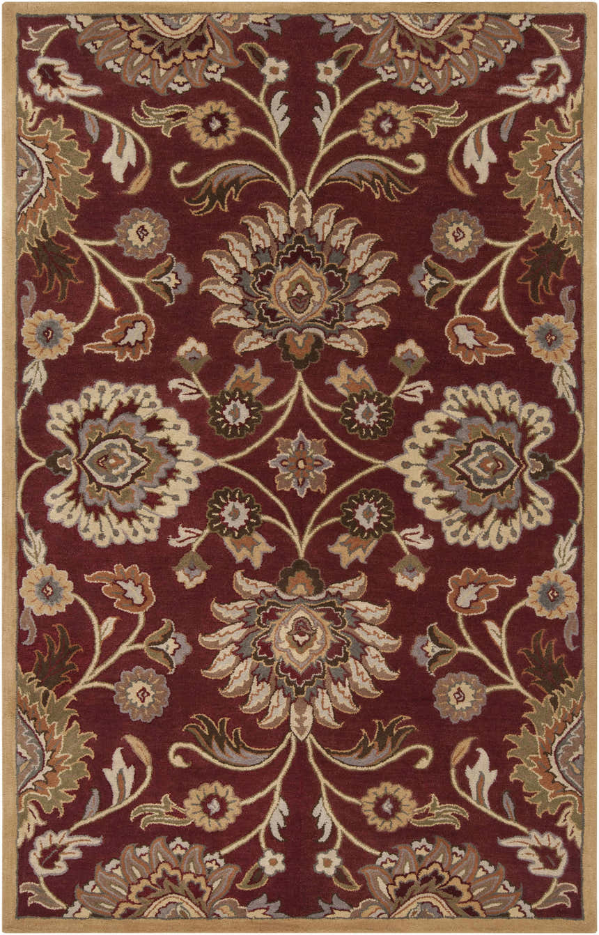 Made to Order Custom Size Conesus Hand Tufted Red 1061 Area Rug