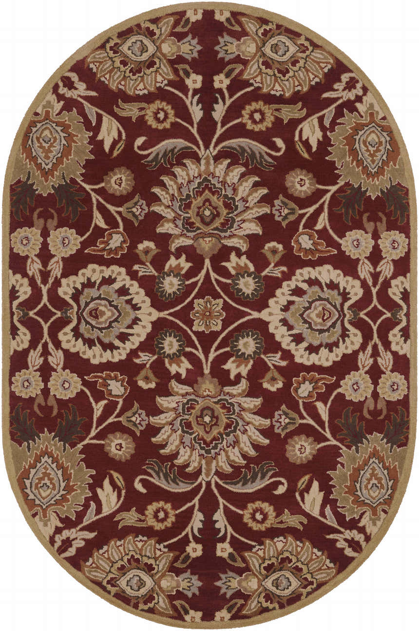 Made to Order Custom Size Conesus Hand Tufted Red 1061 Area Rug