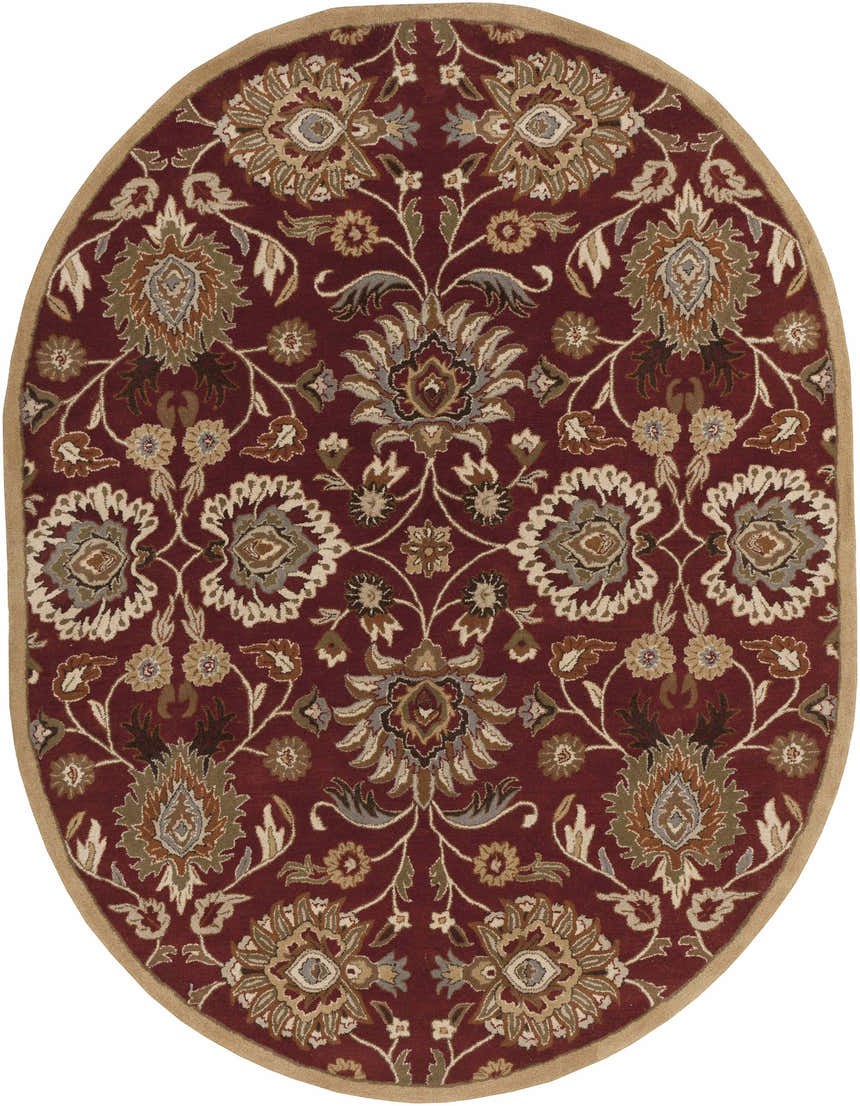 Made to Order Custom Size Conesus Hand Tufted Red 1061 Area Rug