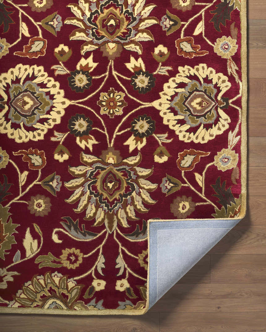 Made to Order Custom Size Conesus Hand Tufted Red 1061 Area Rug