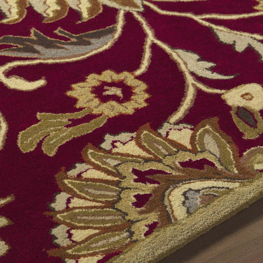 Made to Order Custom Size Conesus Hand Tufted Red 1061 Area Rug