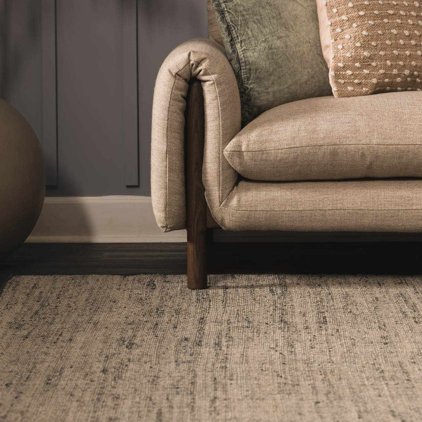 Maxim Blue-Gray Jute Rug