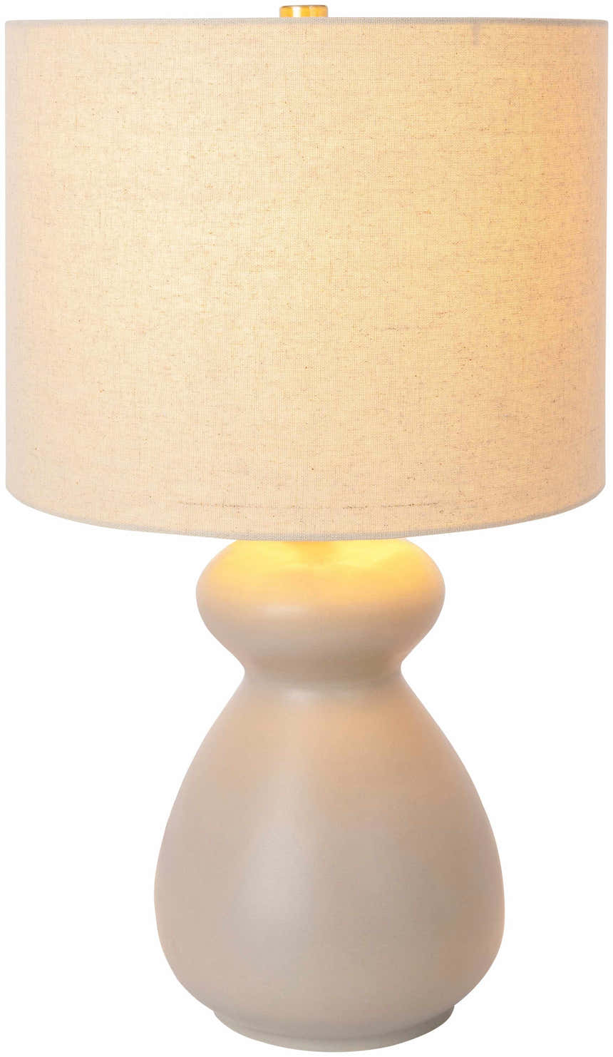 Mallapuram Gray Table Lamp - Clearance