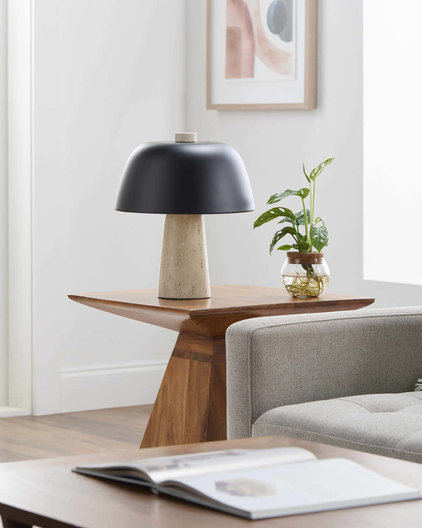 Enriquillo Beige Table Lamp