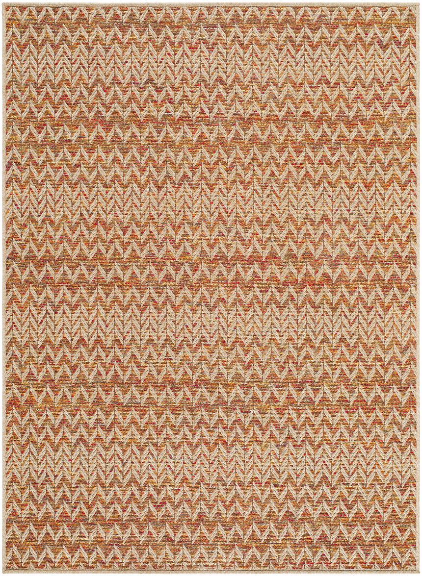 Alazne Burnt Orange Area Rug