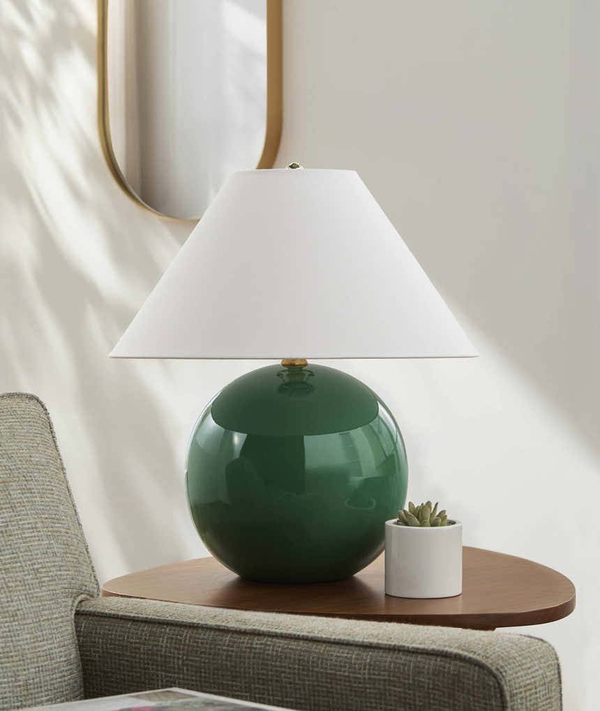 Wapenveld Green Table Lamp