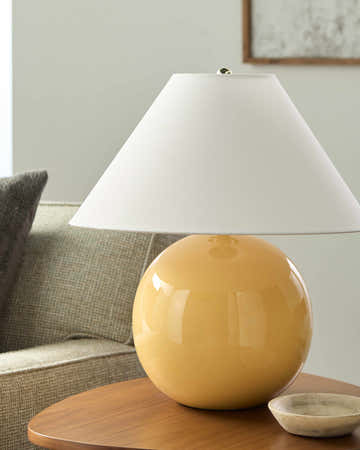 Wapenveld Yellow Table Lamp