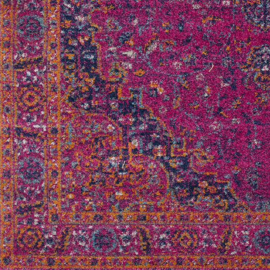 Sample Milliken Magenta Area Rug