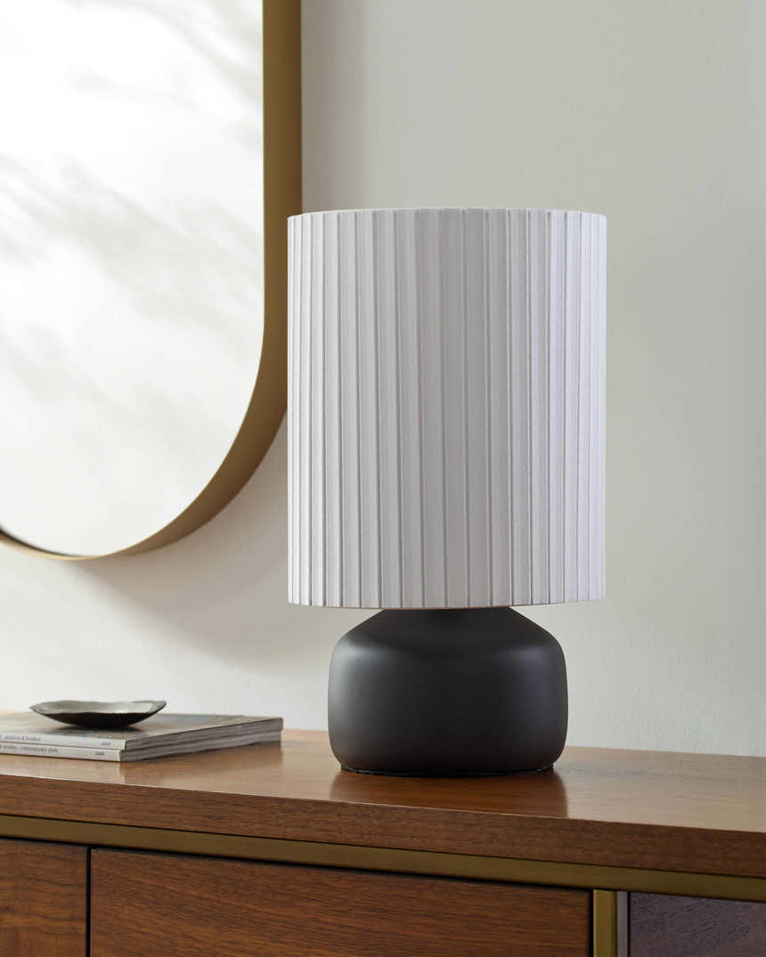Manzaneda Black Table Lamp
