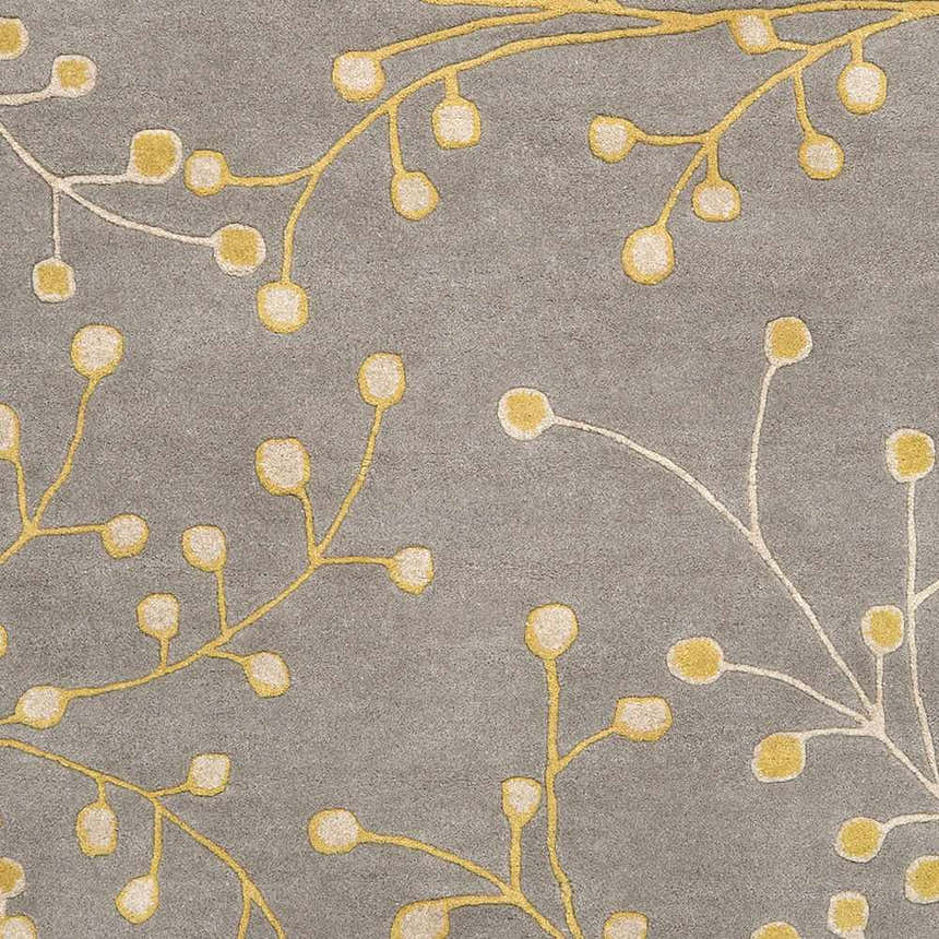 Sample Elsu Mustard Wool Area Rug