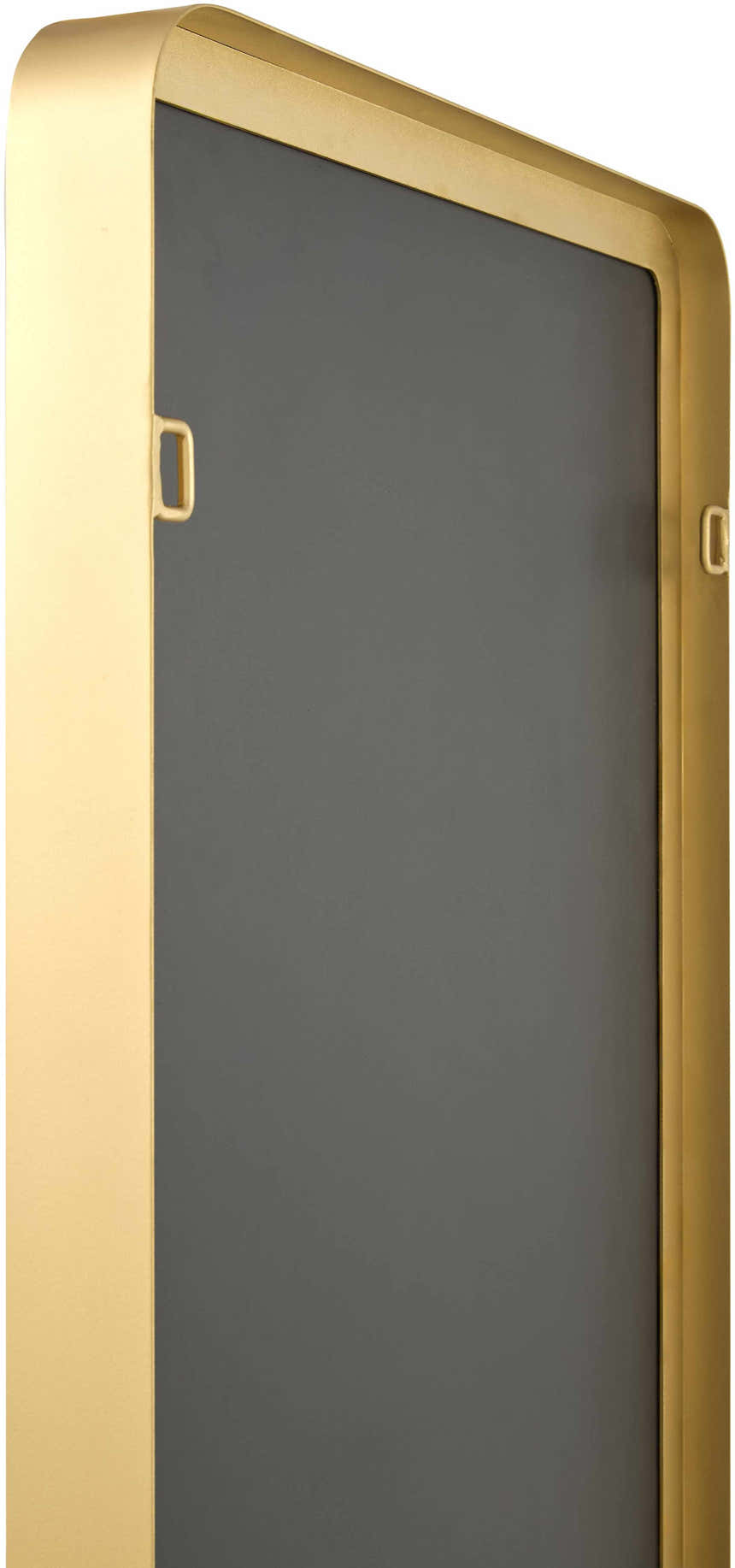 Tubii Gold Mirror with Iron Base