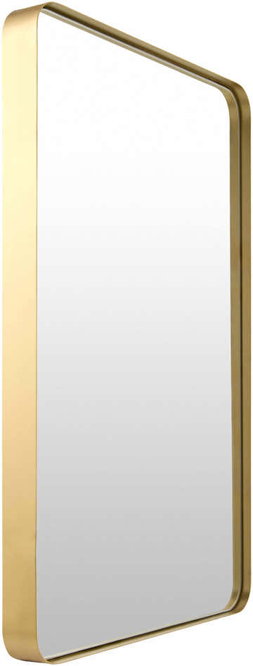 Tubii Gold Mirror with Iron Base