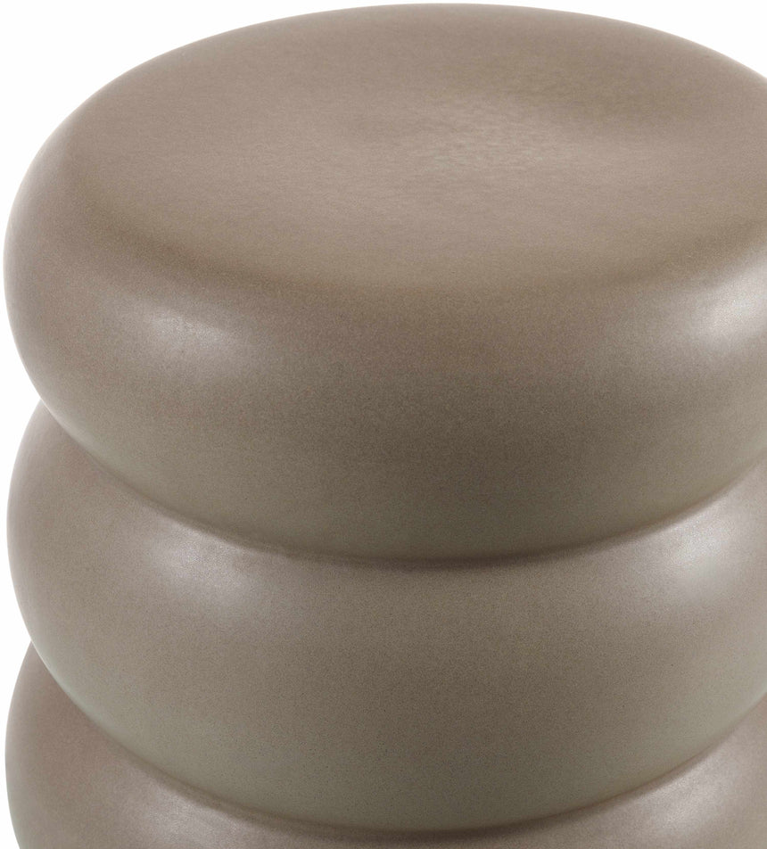 Makumbako Dark Red End Table