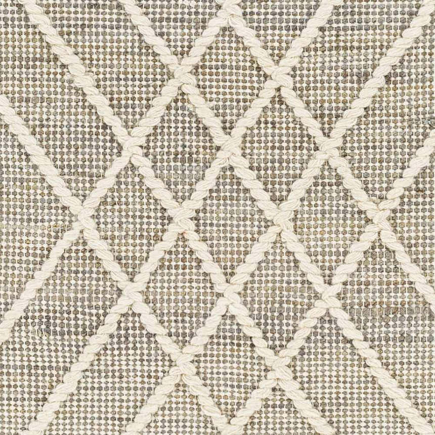 Sample Marbletown Jute&Wool Blend Rug with Tassels - Clearance