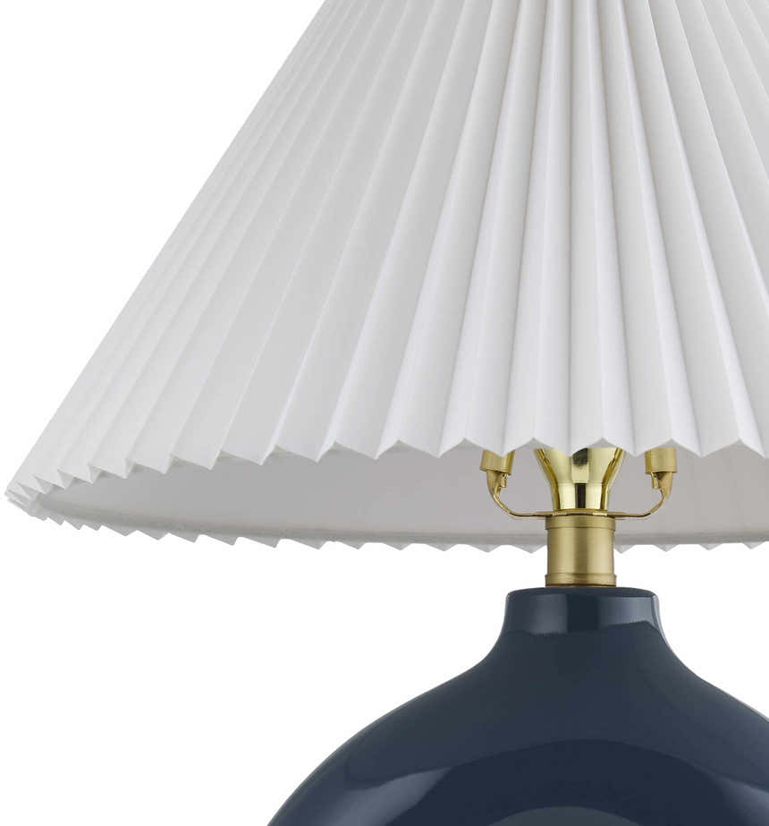 Miasskoye Navy Table Lamp