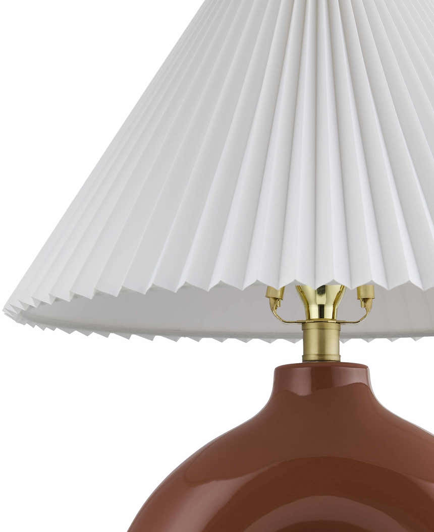 Miasskoye Red Table Lamp