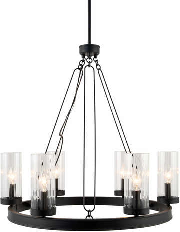 Martynovo Black Chandelier