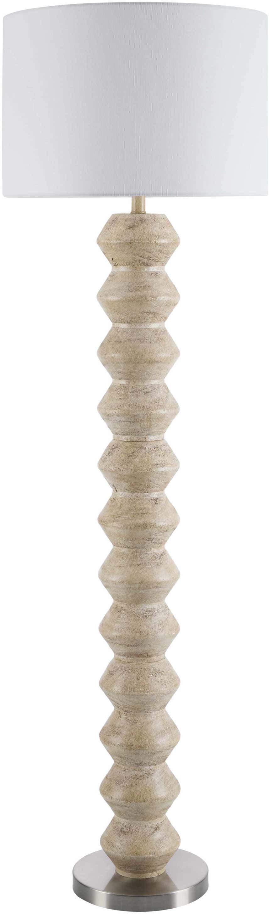 Matozinhos Ivory Floor Lamp