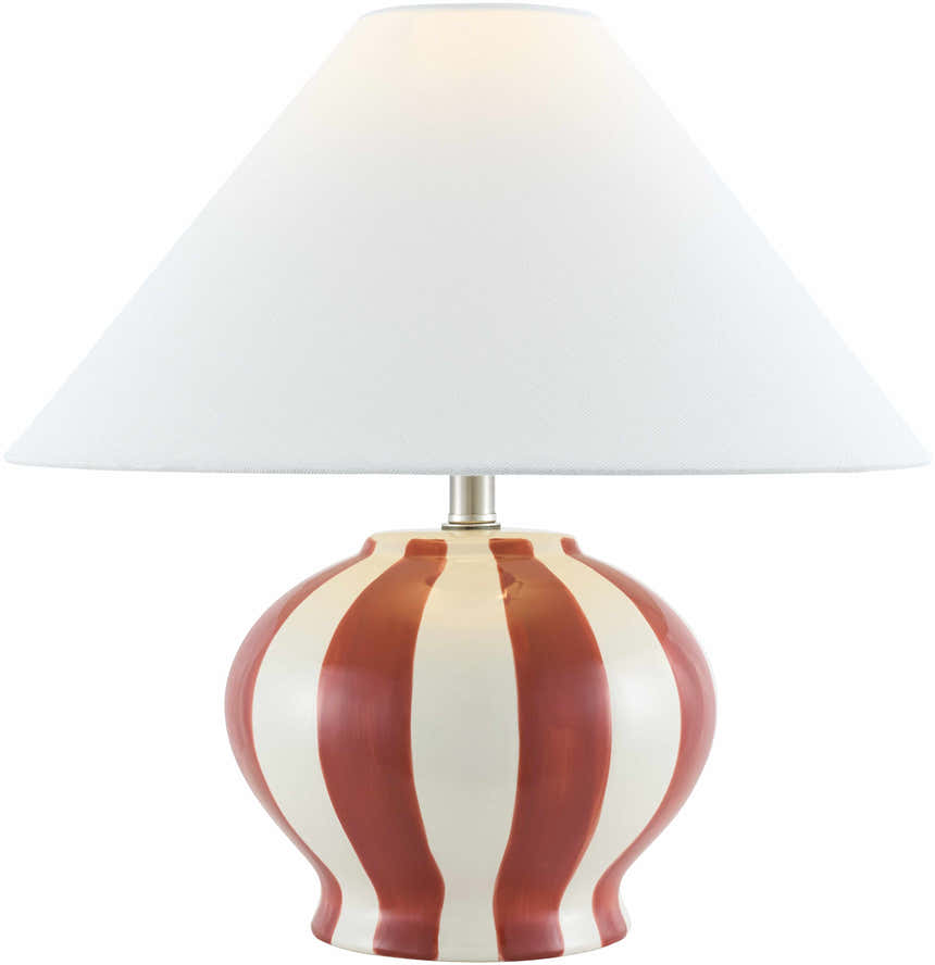 Montereale Red Table Lamp