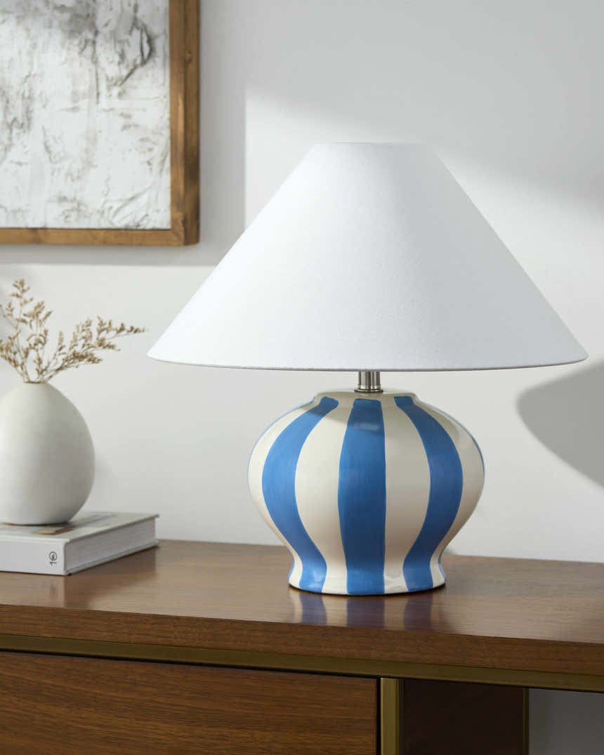 Montereale Blue Table Lamp