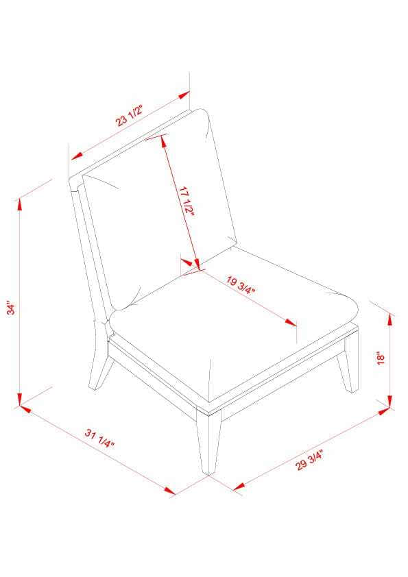 Moscavide Arctic Sky Accent Chair