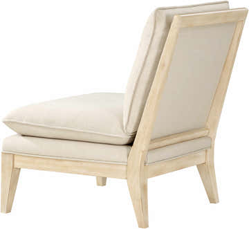 Moscavide Beige Accent Chair