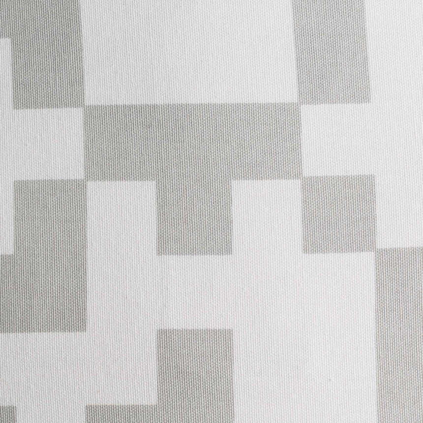 Narborough Gray Pixel Pattern Accent Pillow - Clearance