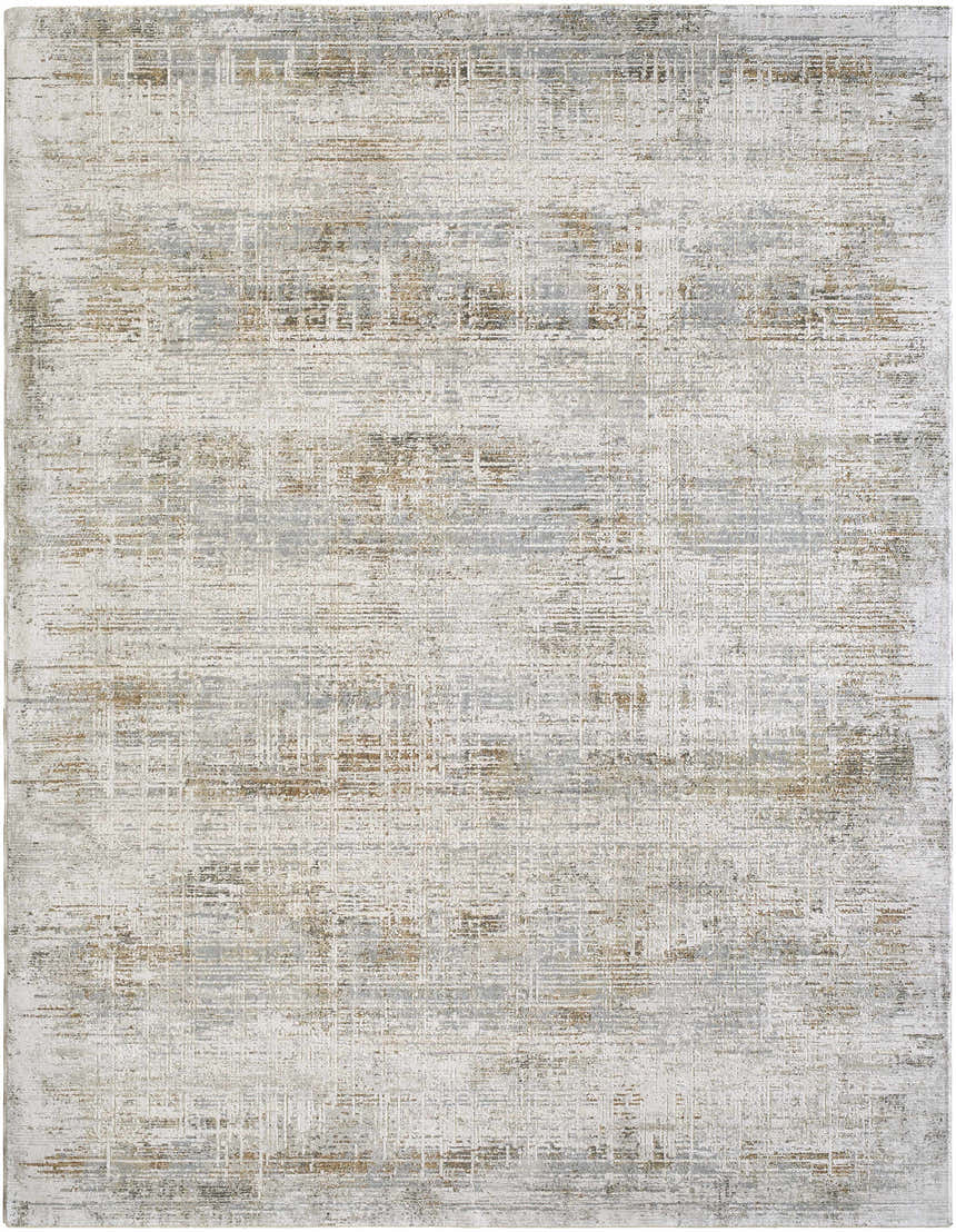 Sample Neron Blue Gray Thick Luxe Abstract Rug