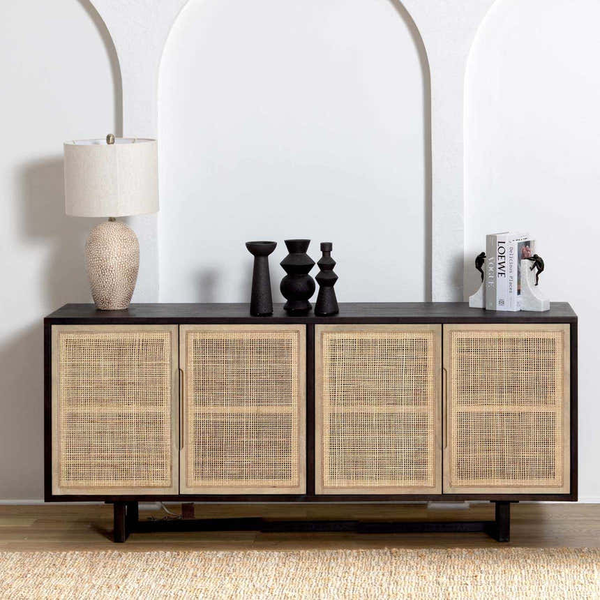 Napoles Beige Ceramic Textured Table Lamp