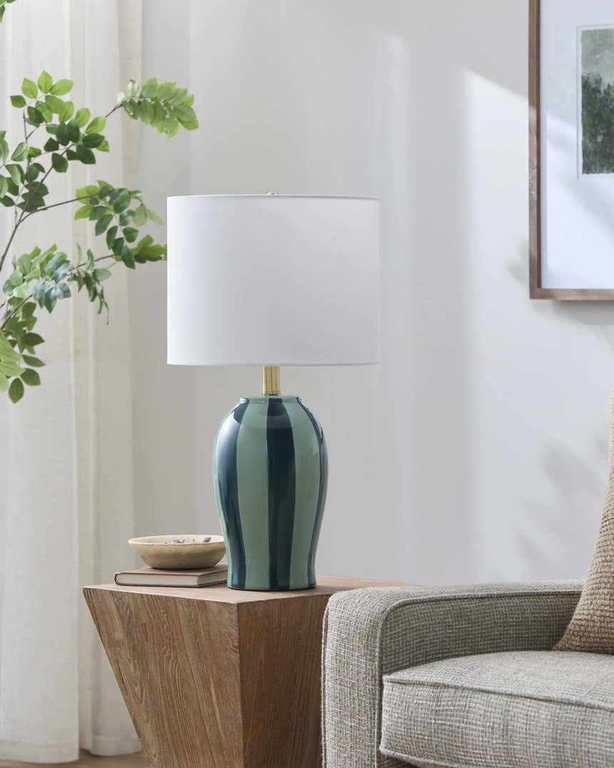 Navalpino Green Table Lamp