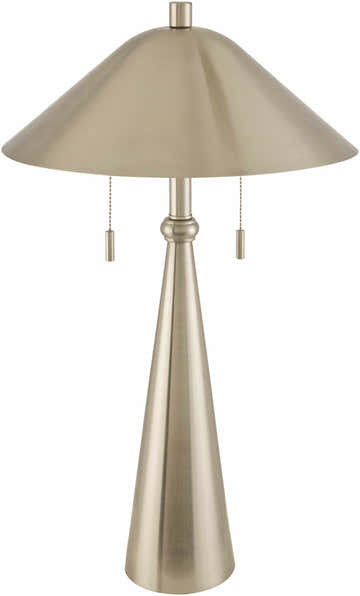 Tan Traditional Table Lamp for bedside or console tables