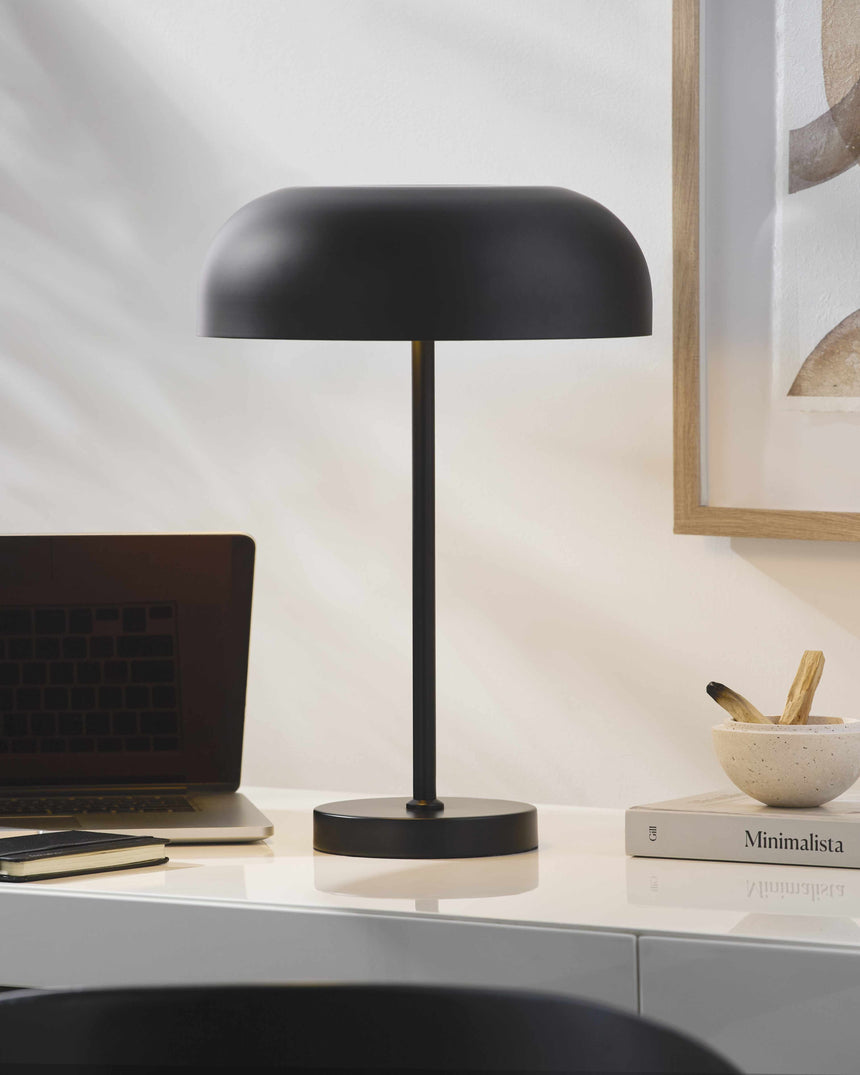 Aquilonia Black Table Lamp