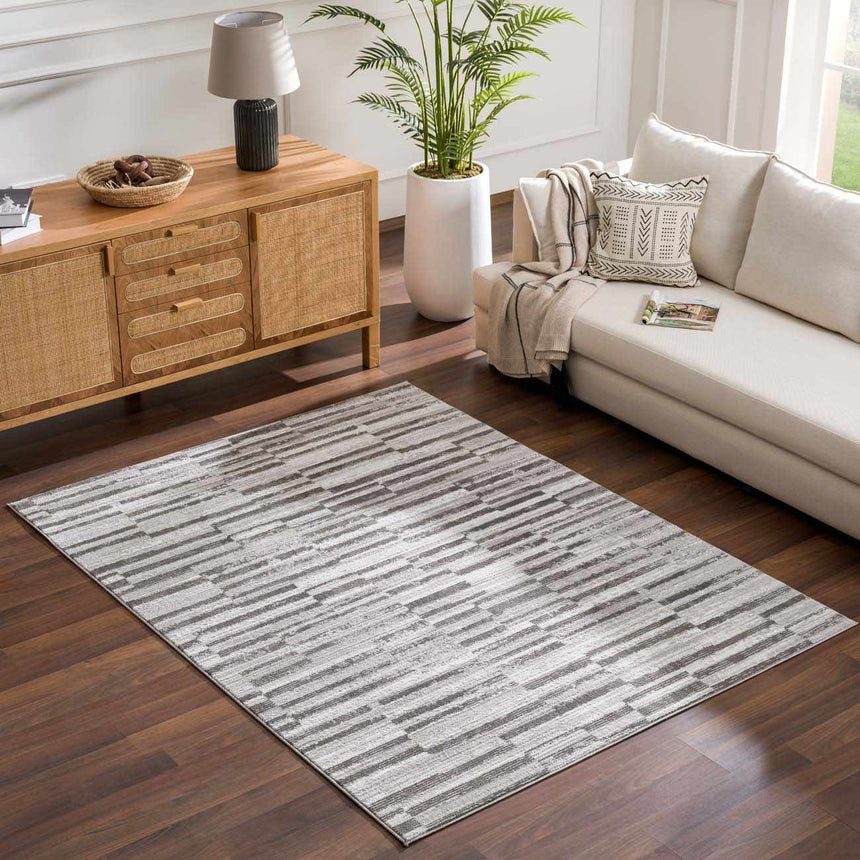 Arissa Broken-Striped Area Rug