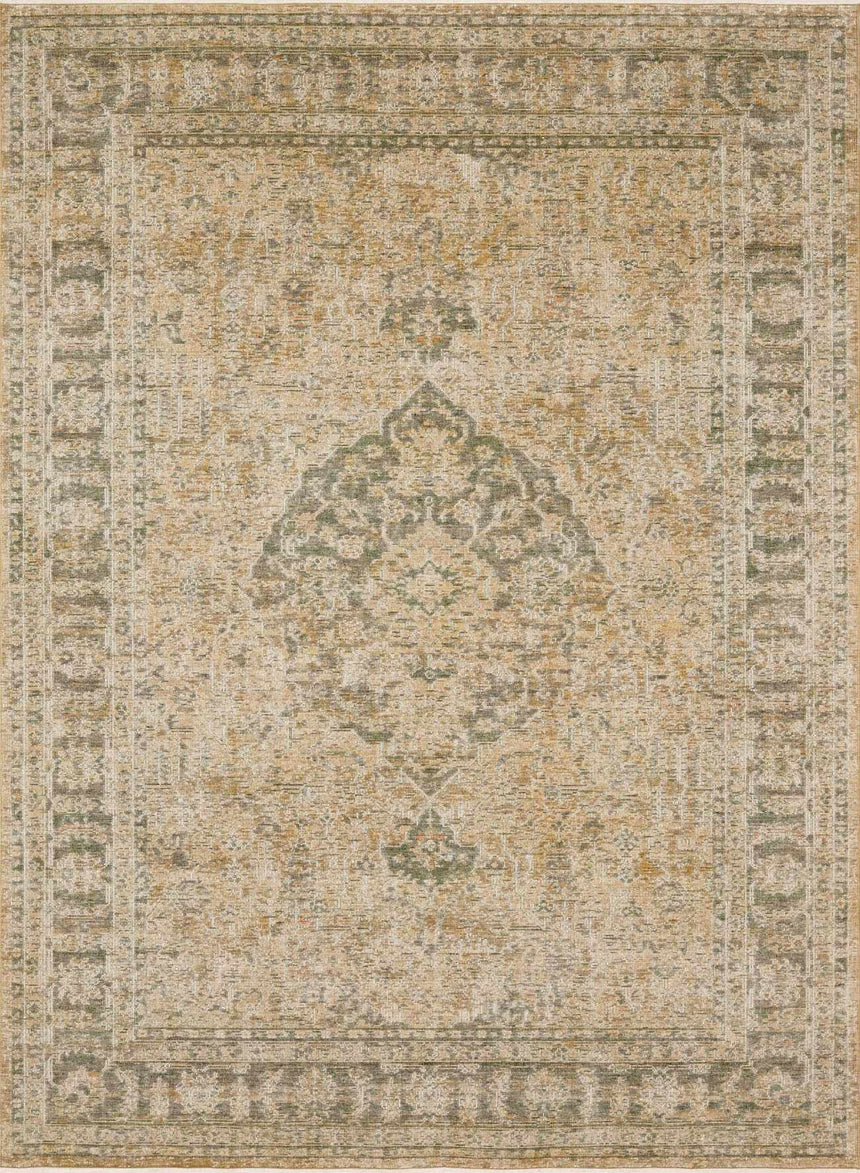 Navya Light Beige Luxe Wool Area Rug