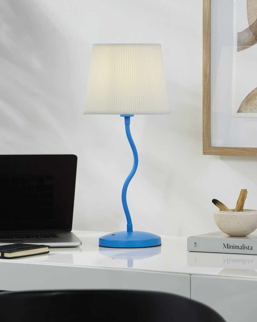 Pachiquita Blue Table Lamp