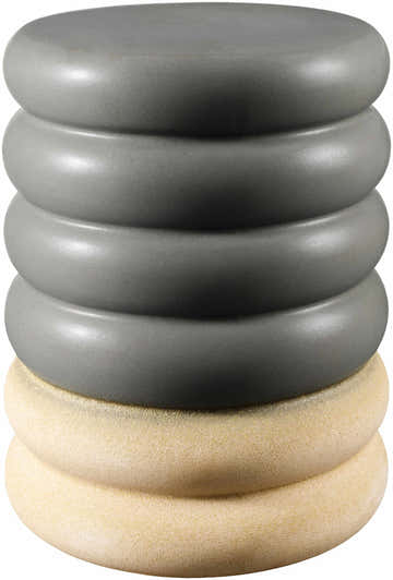Pianopoli Gray Outdoor End Table