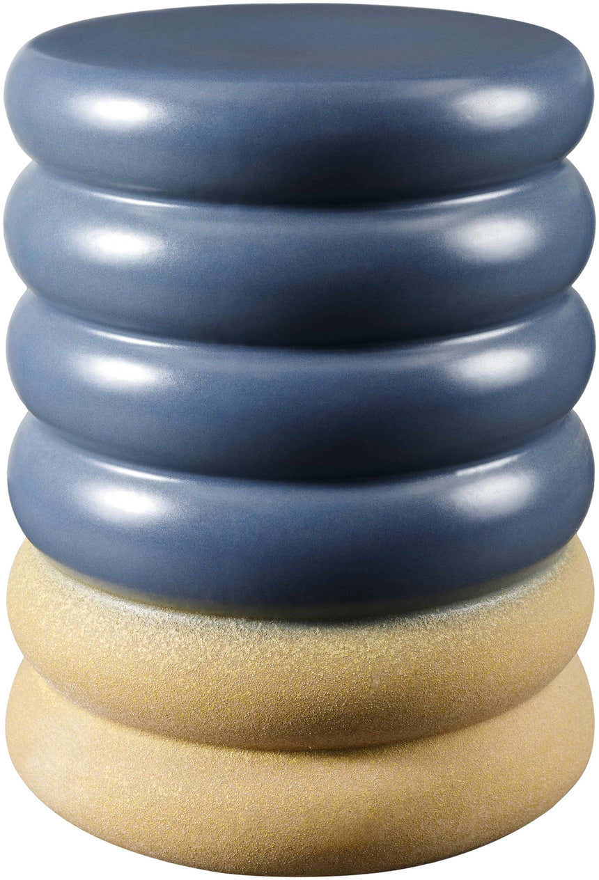 Pianopoli Blue Outdoor End Table