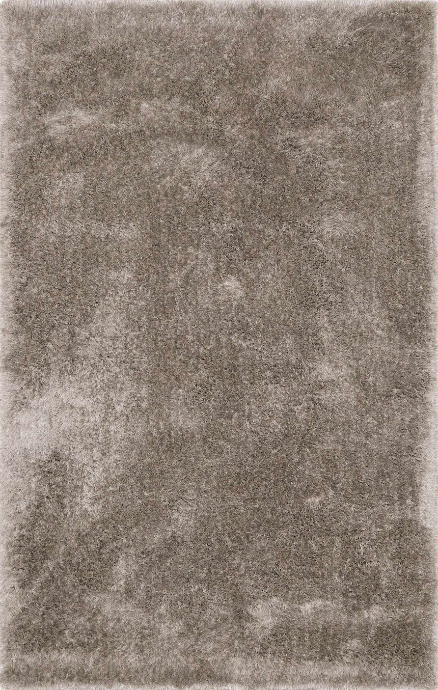 Sandbach Solid Light Gray Shag Rug