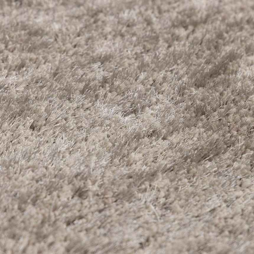 Sandbach Solid Light Gray Shag Rug