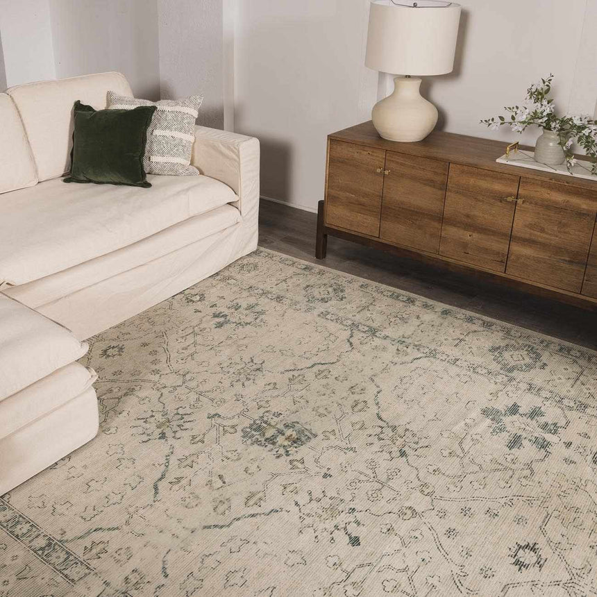 Made to Order Custom Size Penkridge Sage Persian Rug