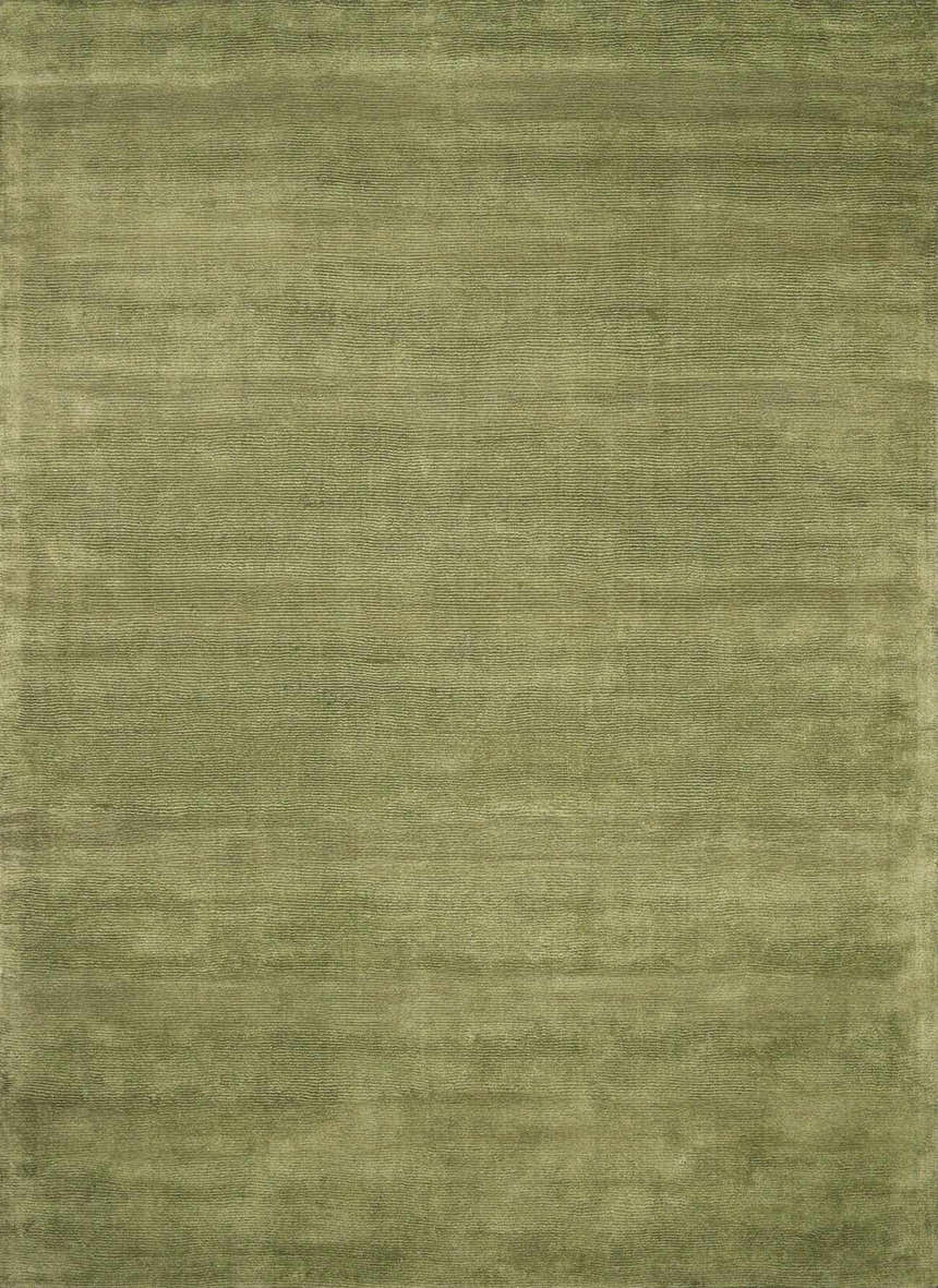 Made to Order Custom Size Brockton Solid Wool Sage Green Area Rug