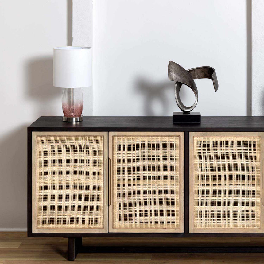 Pertek White Glass Table Lamp