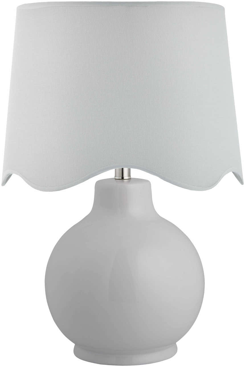 Jocii White Ceramic Table Lamp