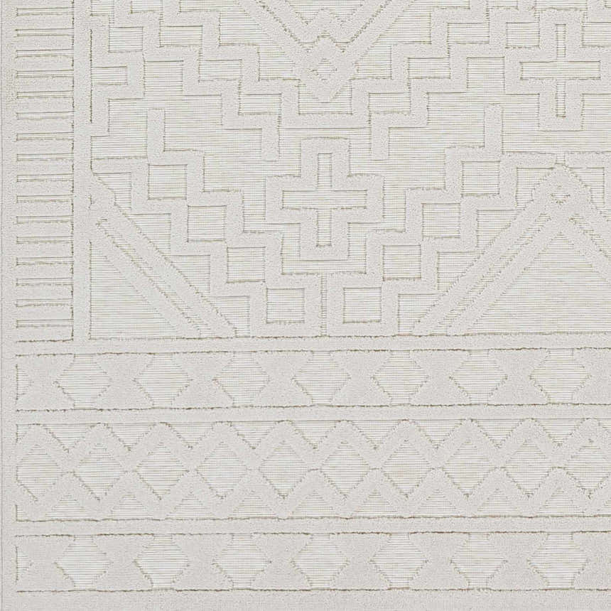 Sample Plumtree 3D White Rug